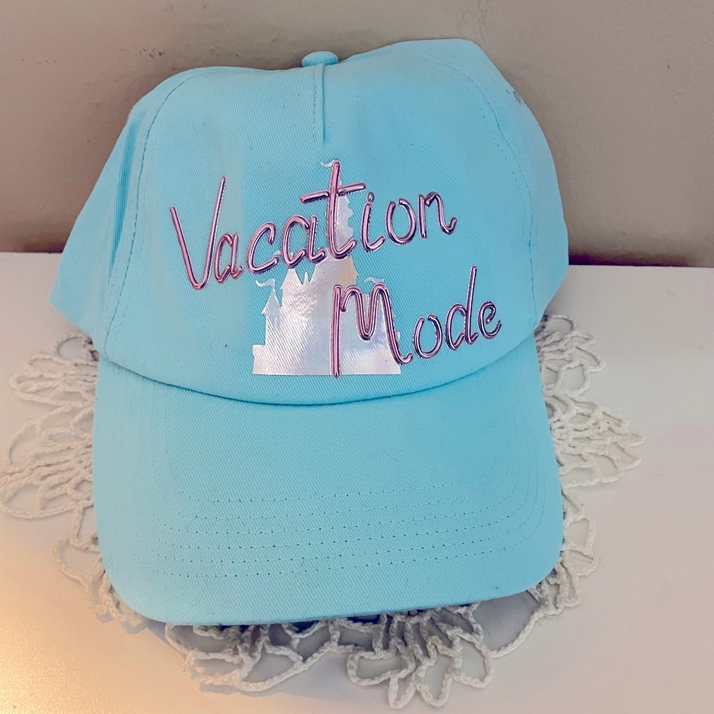Disney vacation mode ballcap